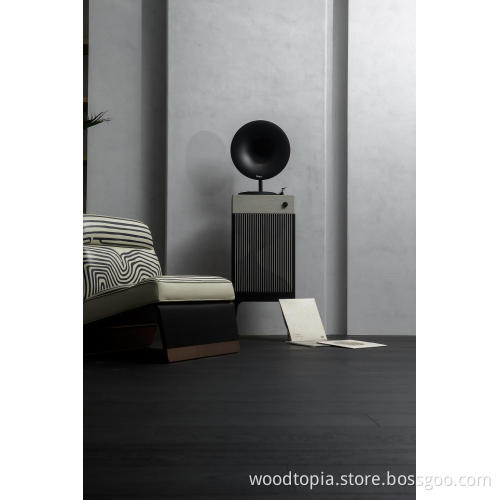 Solid flooring Oak Household bedroom black stain resistant